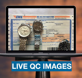 Watch Images of Actual Replica Watches being shipped to our customers worldwide Replica Watches Videos